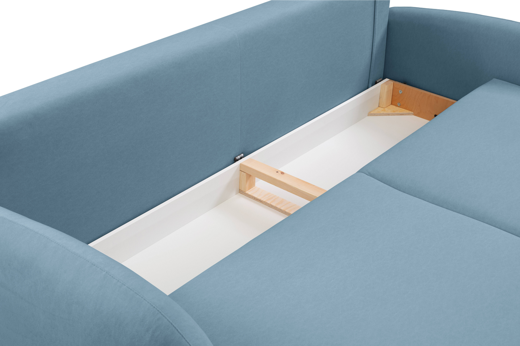 Divano letto in tessuto cinigliato Praga 232x109 cm