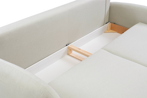 Divano letto in tessuto cinigliato Praga 232x109 cm