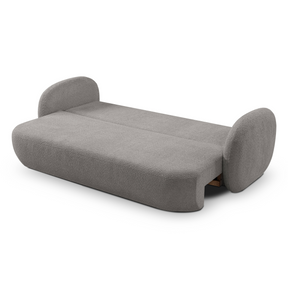 Divano letto in tessuto bouclè Madrid 238x142 cm