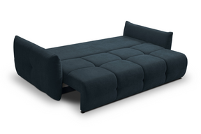 Divano letto in tessuto cinigliato Lisbona 245x110/144 cm
