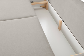 Divano letto in tessuto cinigliato Marsiglia 240x108/145 cm