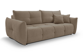 Divano letto in tessuto cinigliato Lisbona 245x110/144 cm