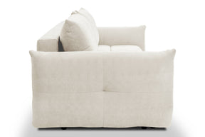 Divano letto in tessuto cinigliato Lisbona 245x110/144 cm