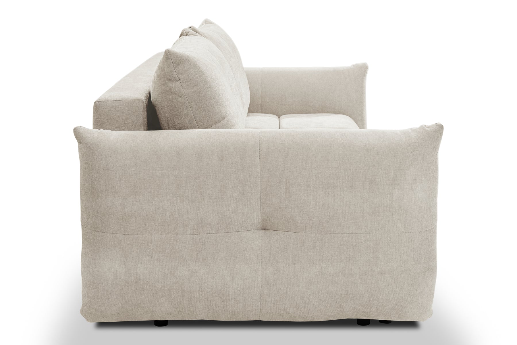 Divano letto in tessuto cinigliato Lisbona 245x110/144 cm
