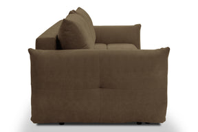 Divano letto in tessuto cinigliato Lisbona 245x110/144 cm