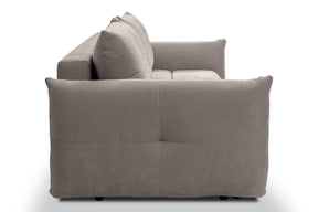 Divano letto in tessuto cinigliato Lisbona 245x110/144 cm
