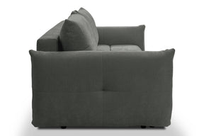 Divano letto in tessuto cinigliato Lisbona 245x110/144 cm