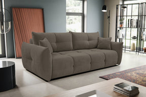 Divano letto in tessuto cinigliato Lisbona 245x110/144 cm