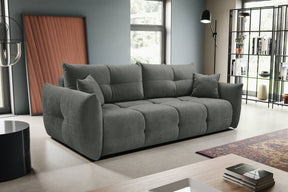 Divano letto in tessuto cinigliato Lisbona 245x110/144 cm