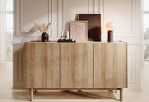 Madia 3 ante in legno laminato Arnesia 144x83 cm