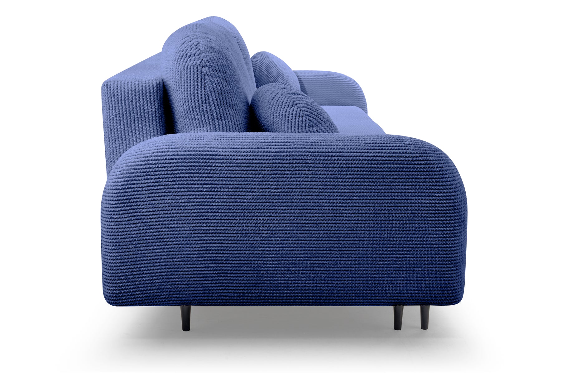 Divano letto in tessuto cannettato Tokyo 230x102 cm