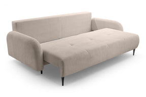 Divano letto in tessuto cannettato Tokyo 230x102 cm