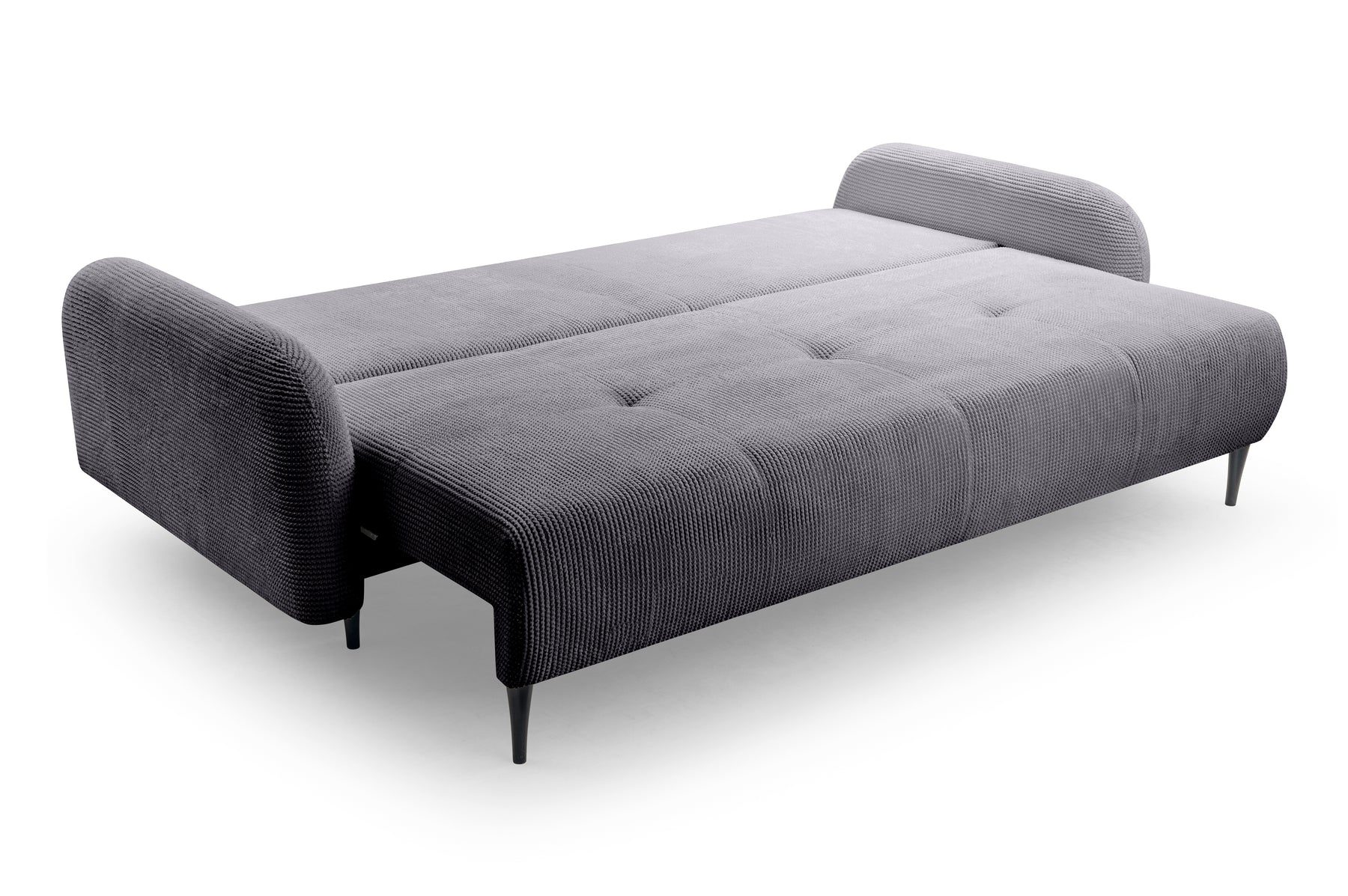 Divano letto in tessuto cannettato Tokyo 230x102 cm