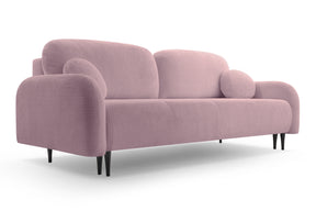 Divano letto in tessuto cannettato Tokyo 230x102 cm