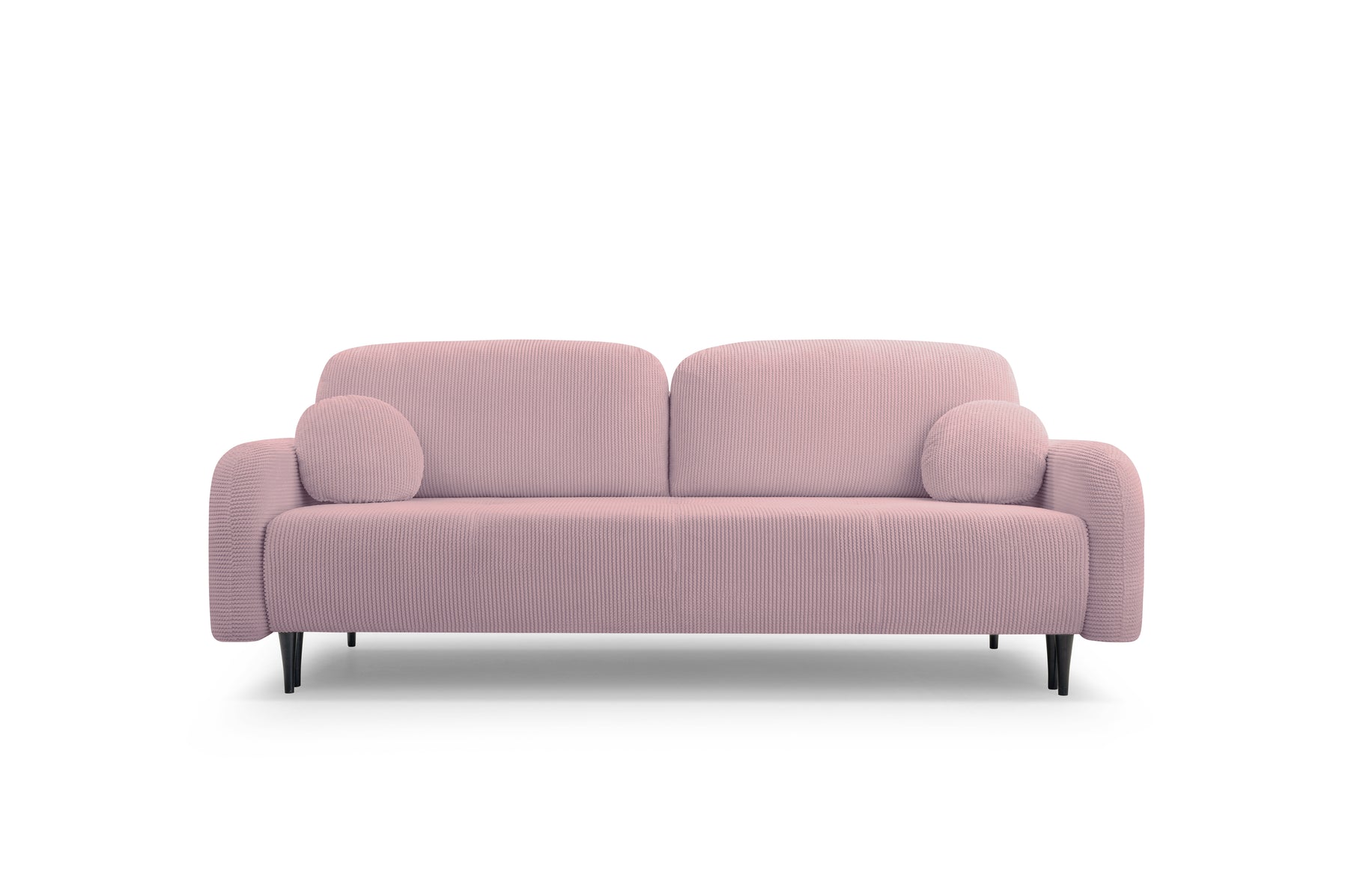 Divano letto in tessuto cannettato Tokyo 230x102 cm