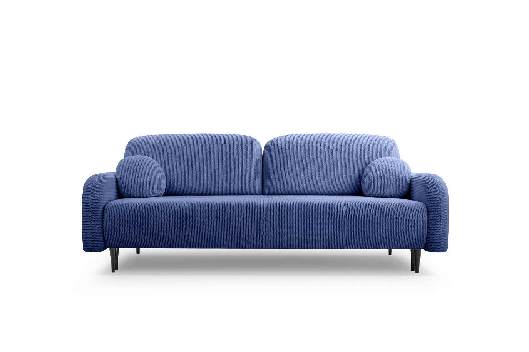Divano letto in tessuto cannettato Tokyo 230x102 cm