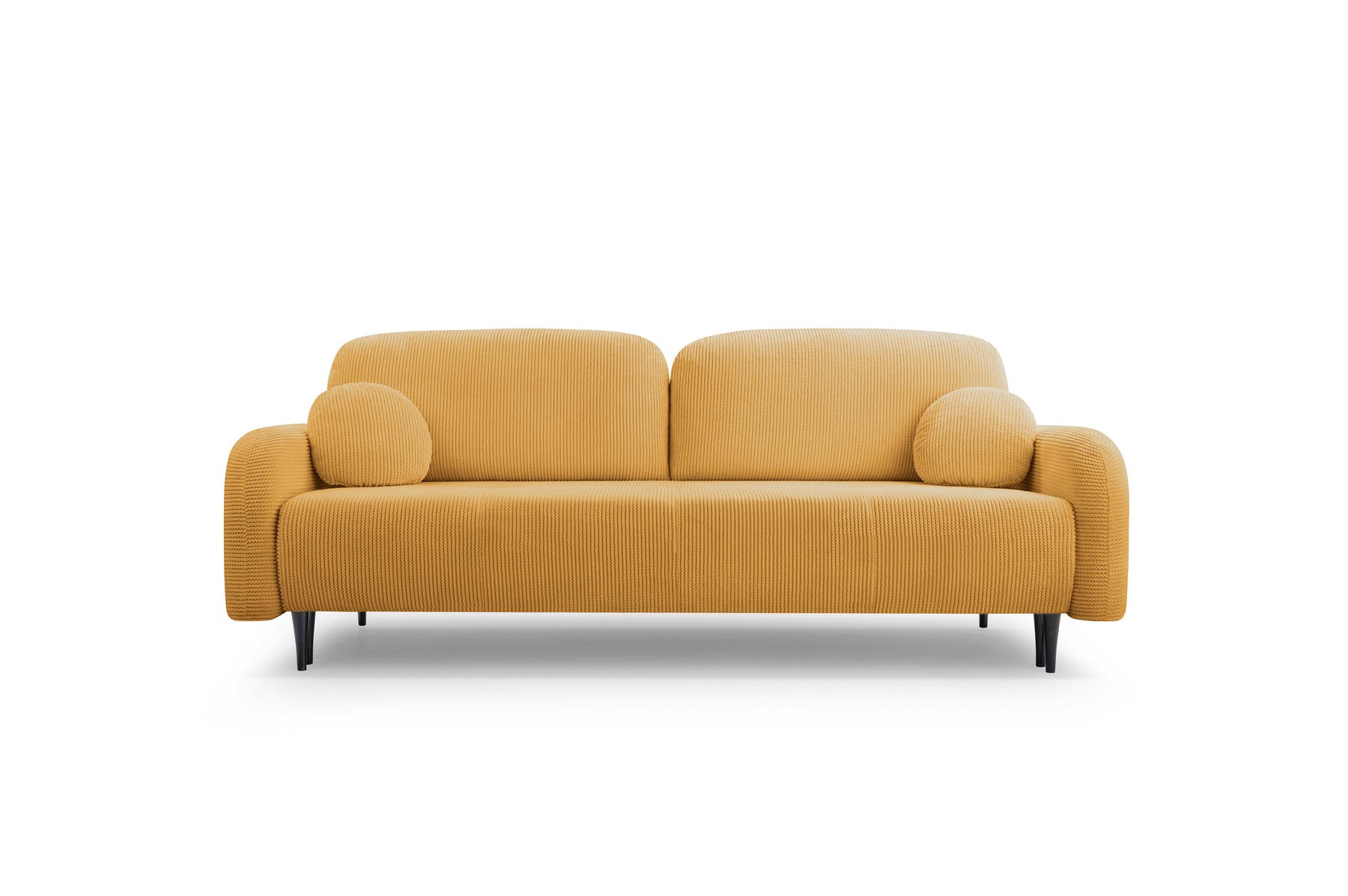 Divano letto in tessuto cannettato Tokyo 230x102 cm
