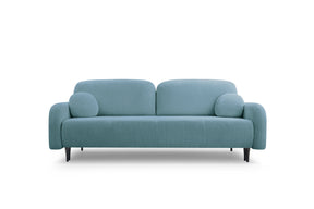 Divano letto in tessuto cannettato Tokyo 230x102 cm