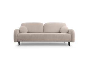 Divano letto in tessuto cannettato Tokyo 230x102 cm