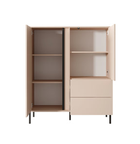 Credenza con 2 ante e 2 cassetti Eos 103x123 cm