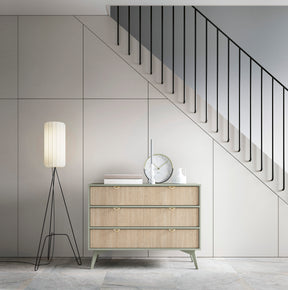 Cassettiera 3 cassettoni in legno laminato Vanity 106x80 cm