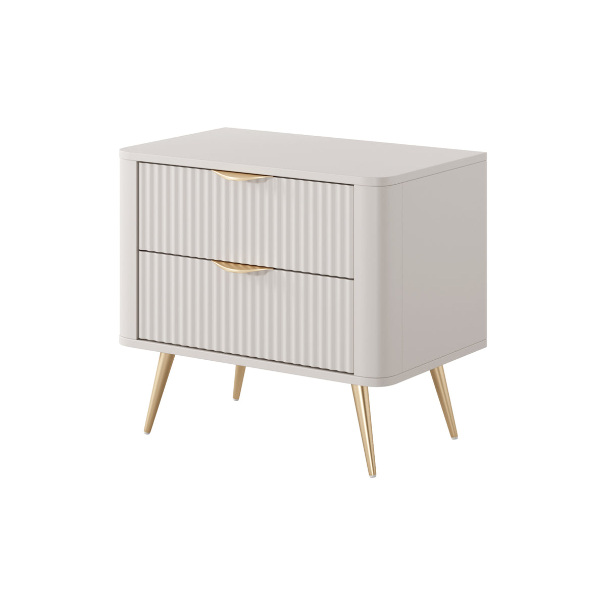 Comodino con 2 cassetti Essenza 63x38 cm