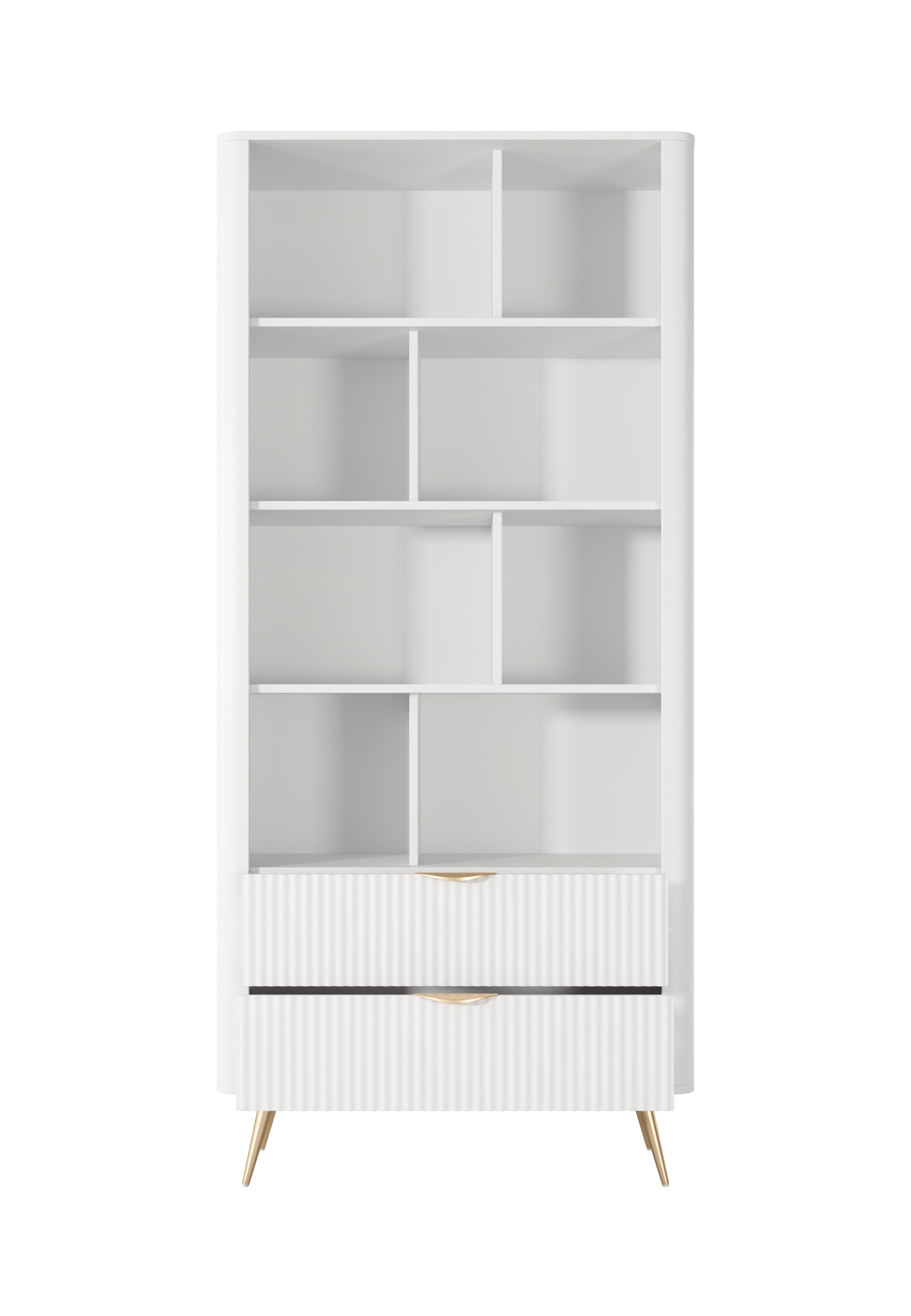 Libreria con 2 cassetti Essenza 88x193 cm