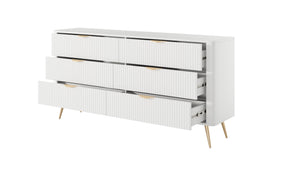Cassettiera con 6 cassetti Essenza 163x81 cm