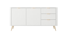 Madia con 2 ante e 2 cassetti Essenza 163x81 cm