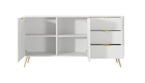 Madia con 2 ante e 2 cassetti Essenza 163x81 cm