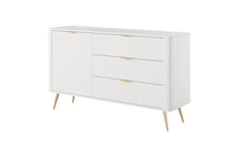 Madia con 1 anta e 3 cassetti Essenza 138x81 cm