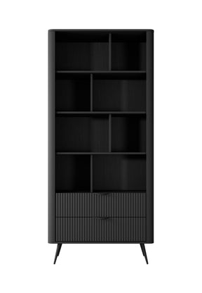 Libreria con 2 cassetti Essenza 88x193 cm