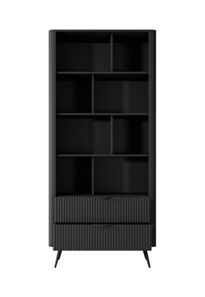 Libreria con 2 cassetti Essenza 88x193 cm