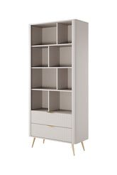 Libreria con 2 cassetti Essenza 88x193 cm