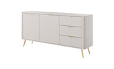 Madia con 2 ante e 2 cassetti Essenza 163x81 cm
