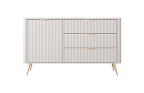 Madia con 1 anta e 3 cassetti Essenza 138x81 cm