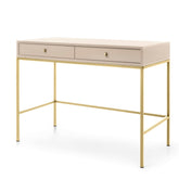 Consolle ingresso 2 cassetti in legno laminato Canterno 104x77 cm