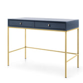 Consolle ingresso 2 cassetti in legno laminato Canterno 104x77 cm