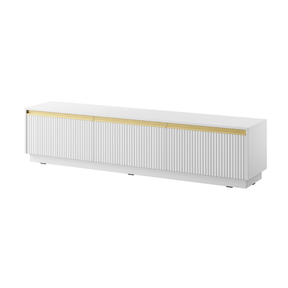 Mobile porta TV 3 ante in legno laminato Gold 180x42 cm