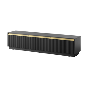 Mobile porta TV 3 ante in legno laminato Gold 180x42 cm