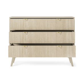 Cassettiera 3 cassettoni in legno laminato Vanity 106x80 cm