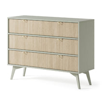 Cassettiera 3 cassettoni in legno laminato Vanity 106x80 cm