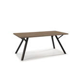 Tavolo rettangolare in legno per 6/8 persone Paola 160x90 cm
