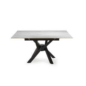 Tavolo quadrato allungabile big size da 6/8 persone Marlene 150x76 cm