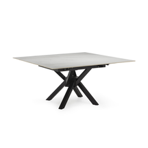 Tavolo quadrato allungabile big size da 6/8 persone Marlene 150x76 cm
