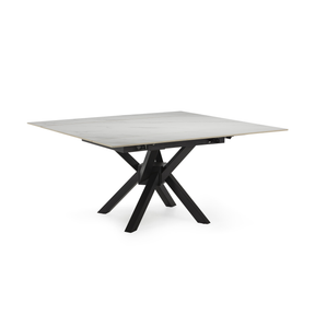 Tavolo quadrato allungabile big size da 6/8 persone Marlene 150x76 cm