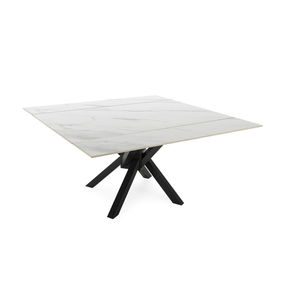 Tavolo quadrato allungabile big size da 6/8 persone Marlene 150x76 cm
