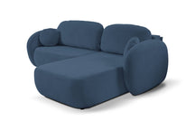 Divano letto angolare in tessuto cinigliato Madrid 248x174 cm