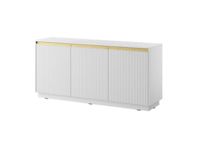 Madia 3 ante in legno laminato Gold 154x72 cm
