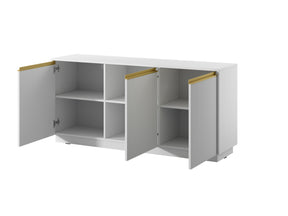 Madia 3 ante in legno laminato Gold 154x72 cm